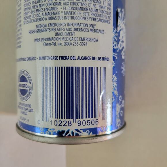 2 Vintage Santa Snow 13 oz Each Aerosol Spray Christmas Decoration 506 USA - Picture 3 of 4